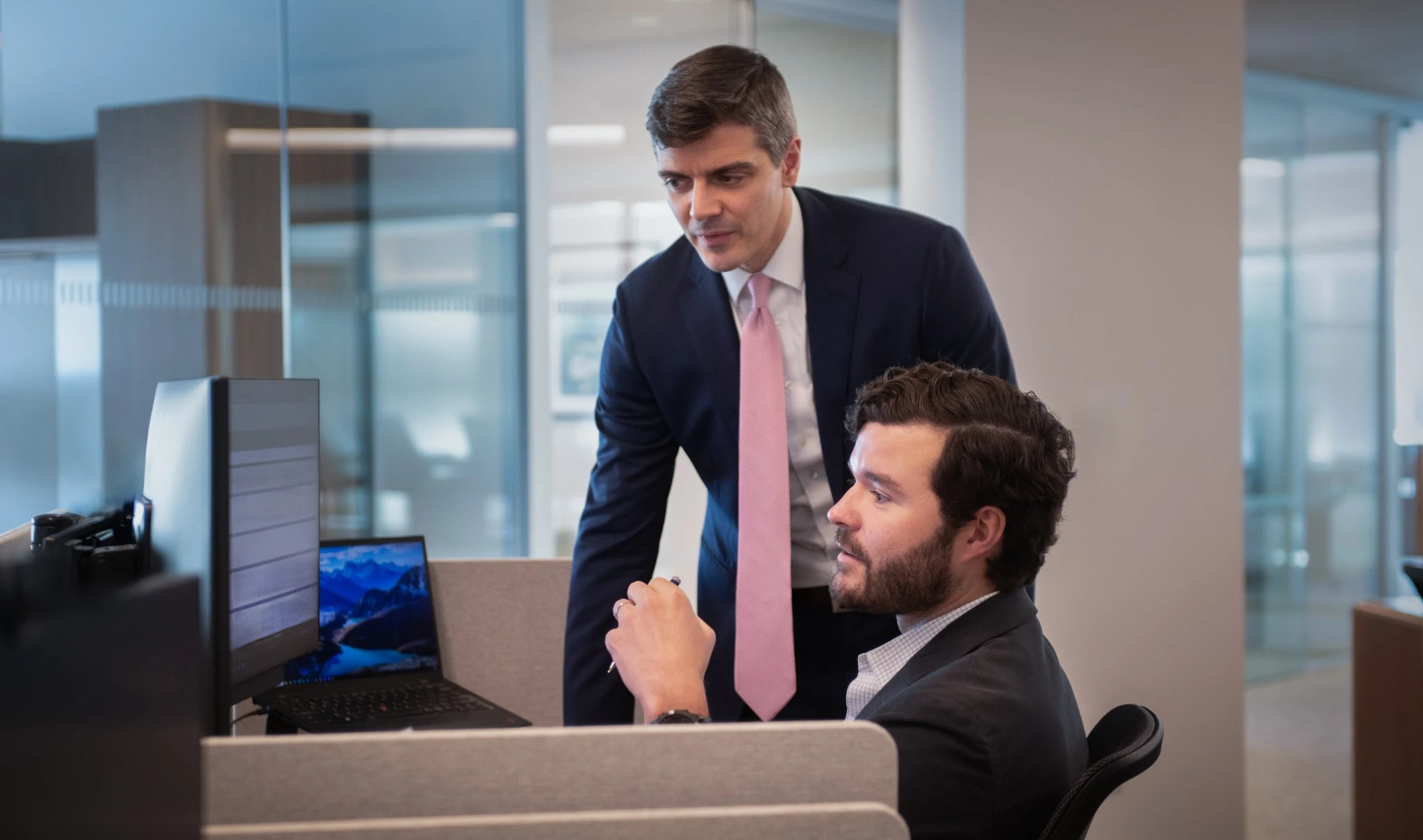 A workplace culture photograph at Tiger Infrastructure Partners